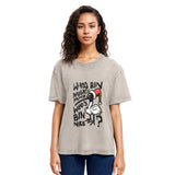 Tokyosol Christmas Bin Chicken Washed T Shirt