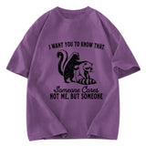 Tokyosol I Want You To Know That Not Me Washed T Shirt