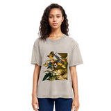Tokyosol Flock Of Flying Birds Washed T Shirt