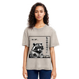 Tokyosol Japanese Wild Raccoon Washed T Shirt