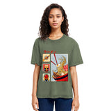 Tokyosol Making Ramen Steps To Cats Washed T-Shirt
