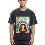 Tokyosol Please Give Raccoon A Discount Washed T Shirt