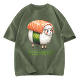 Tokyosol Susheep Funny Washed T Shirt