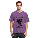 Tokyosol First Coffee Then Chaos Washed T Shirt