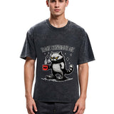 Tokyosol Rage Consumes Me Cat Washed T Shirt
