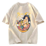 Tokyosol Girls And Ramen Washed T Shirt