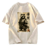 Tokyosol Samurai Raccoon Washed T Shirt