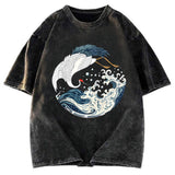 Tokyosol Japanese Sea Bird Washed T Shirt
