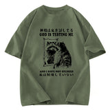 Tokyosol Raccoon Not Studied Classic T Shirt