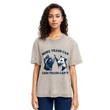 Tokyosol More Trash Can Less Trash Can T Washed T Shirt