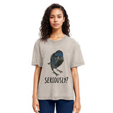 Tokyosol Raven S Question Washed T Shirt