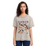 Tokyosol Chickadee Fleece Lined T Shirt