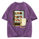Tokyosol Rice Ball Is Choosing Sushi Washed T Shirt