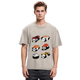 Tokyosol Panda Sushi Washed T Shirt
