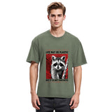 Tokyosol Raccoon Vintage Japanese Washed T Shirt