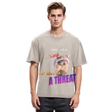 Tokyosol Viral Raccoon Meme Washed T Shirt