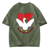 Tokyosol Honk Goose On The Loose Washed T Shirt