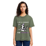 Tokyosol Opossum Riding Flying Goose Washed T Shirt