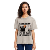 Tokyosol Everyday Is Trash Day Washed T Shirt