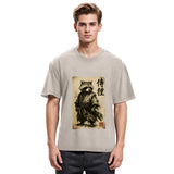 Tokyosol Samurai Raccoon Washed T Shirt
