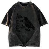 Tokyosol Funny Crow Japan Washed T Shirt
