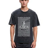 Tokyosol Ramen Division Food Pleasures Washed T Shirt