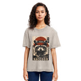 Tokyosol Raccoon Commando Vintage Washed T Shirt