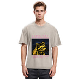 Tokyosol Raccoon Listening To Music Washed T Shirt