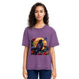 Tokyosol Mandala Crow Washed T Shirt