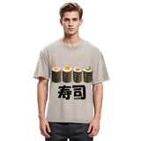 Tokyosol Kawaii Sushi Roll Washed T Shirt