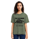 Tokyosol Fight Raccoon Japanese Washed T Shirt