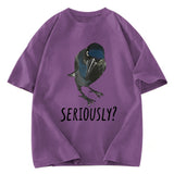 Tokyosol Raven S Question Washed T Shirt
