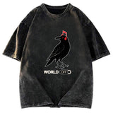 Tokyosol Crow S Music World Washed T Shirt