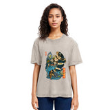Tokyosol Neko Sushi Washed T Shirt