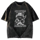 Tokyosol Raccoon Goes Into Madness Washed T Shirt
