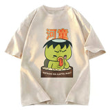 Tokyosol Watashi Wa Kappa Maki Japanese Washed T-Shirt