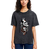 Tokyosol Oni Devil Hannya Mask Vintage Washed T-Shirt