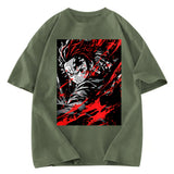 Tokyosol Demon Slayer Daring Duels Washed T-Shirt