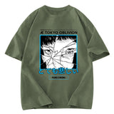 Tokyosol Cyberpunk Dark Fantasy Washed T-Shirt