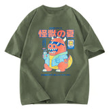 Tokyosol Kaiju s Summer Washed T-Shirt