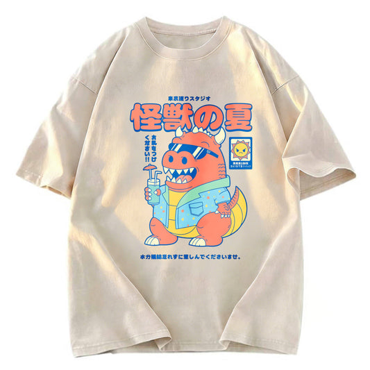 Tokyosol Kaiju s Summer Washed T-Shirt