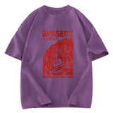 Tokyosol Vintage Berserk Japanese Manga Washed T-Shirt