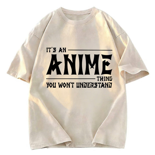 Tokyosol Interesting Anime Things Washed T-Shirt
