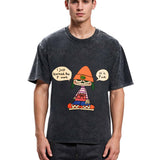Tokyosol Orange Parapraprapra Vintage Japanese Washed T-Shirt