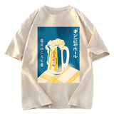 Tokyosol Japanese Vintage Beer Mug Washed T-Shirt