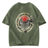 Tokyosol ASAHI BEER Japanese Gradient Washed T-Shirt