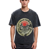 Tokyosol ASAHI BEER Japanese Gradient Washed T-Shirt