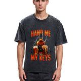 Tokyosol Hand Me The Keys Meme Washed T-Shirt