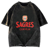 Tokyosol Sagres Beer Japanese Washed T-Shirt