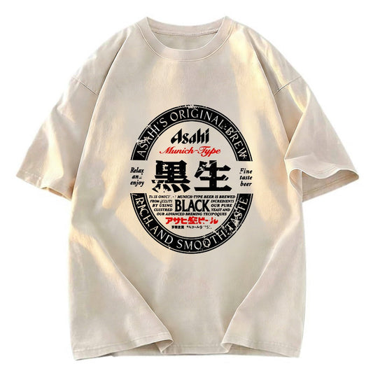 Tokyosol Japanese Dark Beer Washed T-Shirt